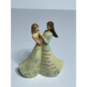 Friendship Figurine Friends Reaching For Your Hand, But Touching Your Heart